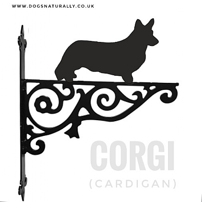 Corgi Ornate Wall Bracket (Cardigan)